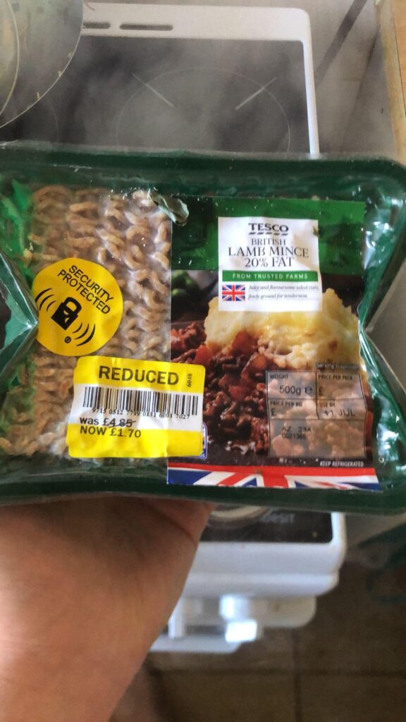 Homemade Shepherds pie