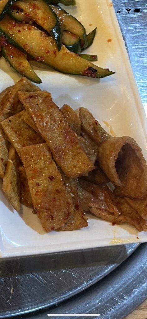 What are these egg strips called?