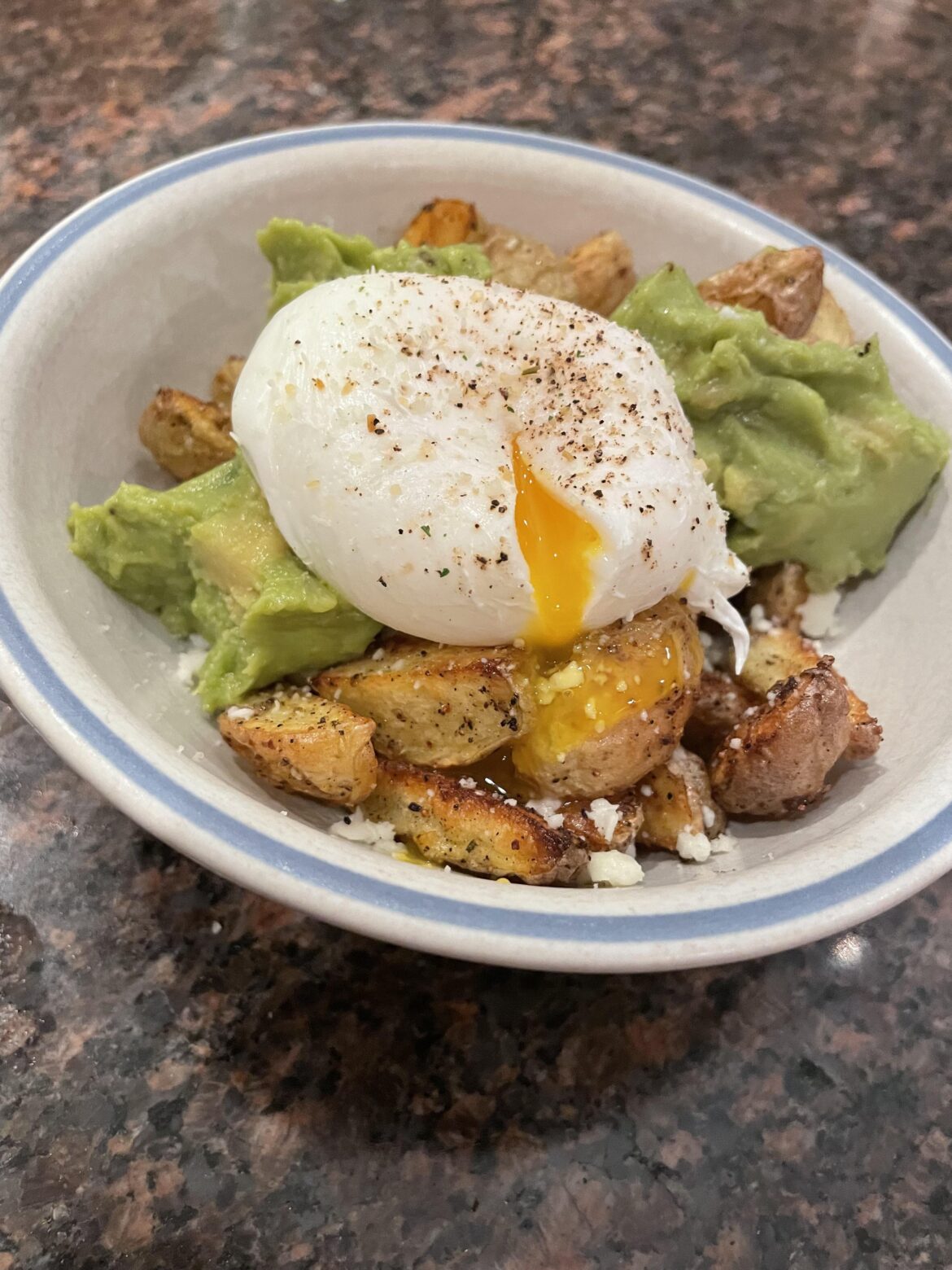 My first ever attempt at a poached egg, I think I nailed it.