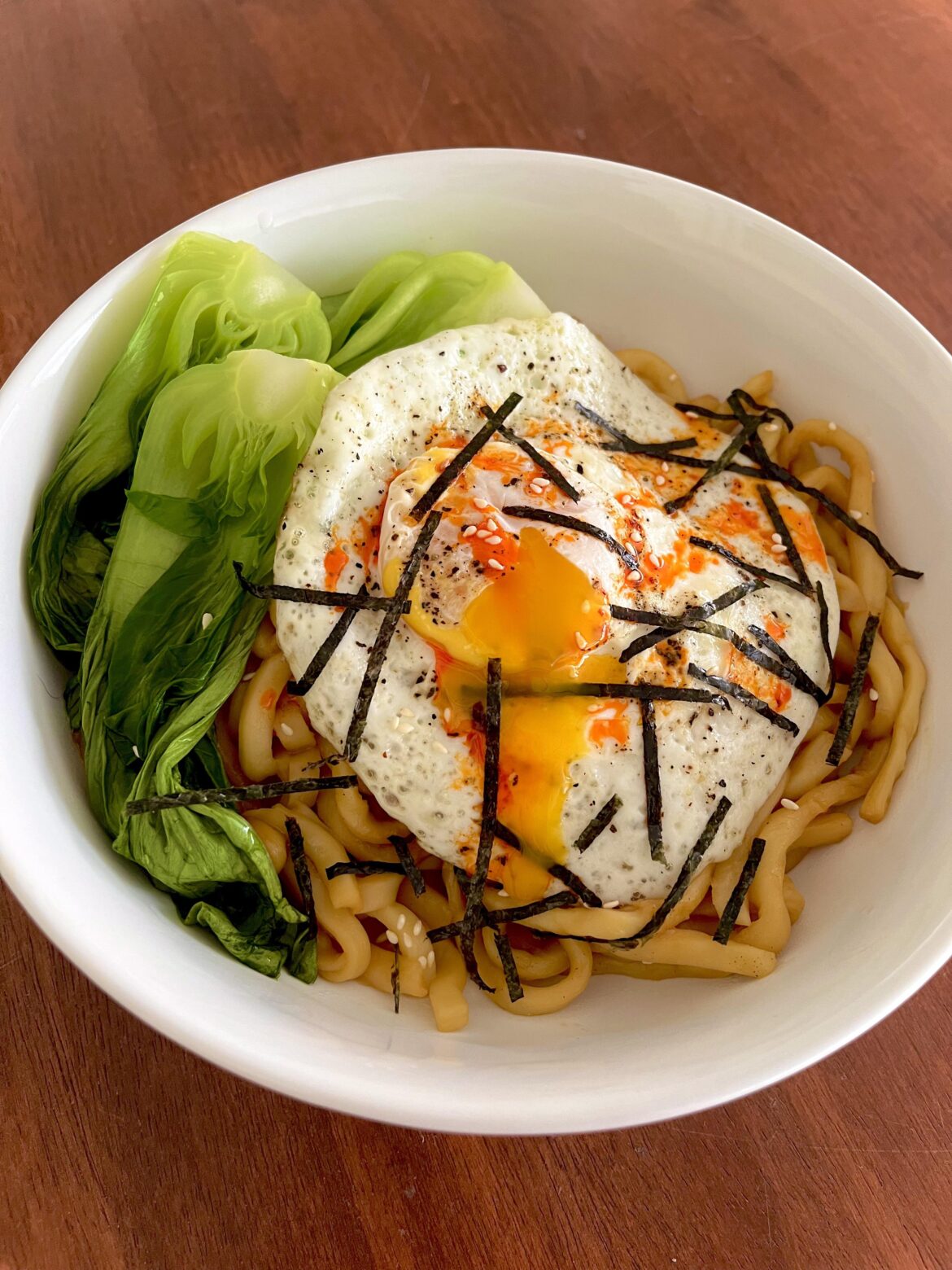I upgraded my leftover Okinawa Soba by turning it into a stir fry.
