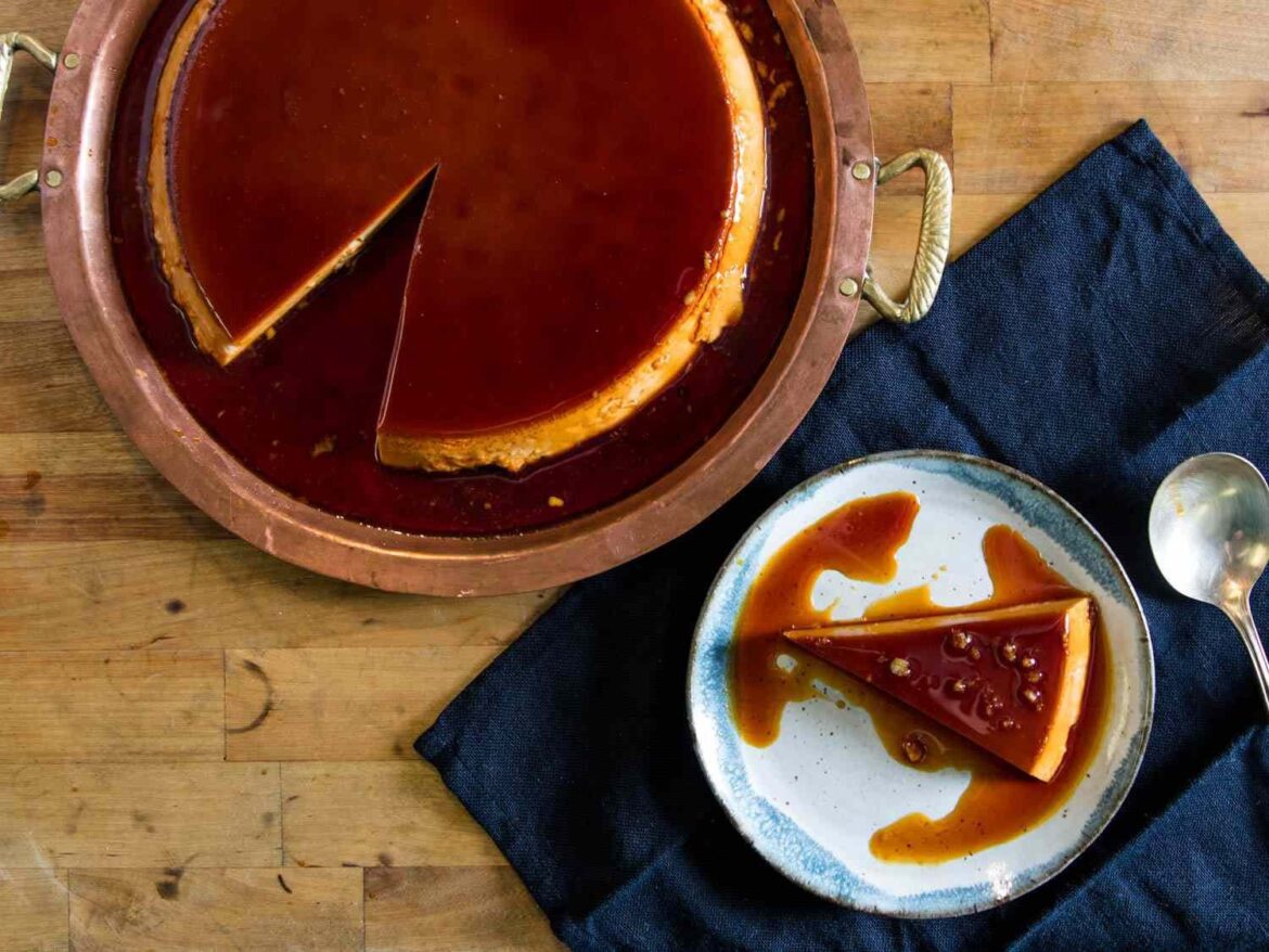 Caramel flan question Caramel flan question