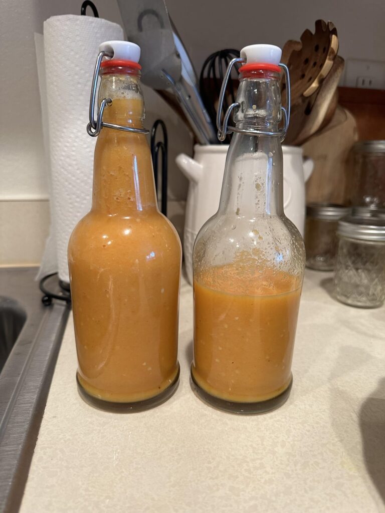 First time making hot sauce this year.
