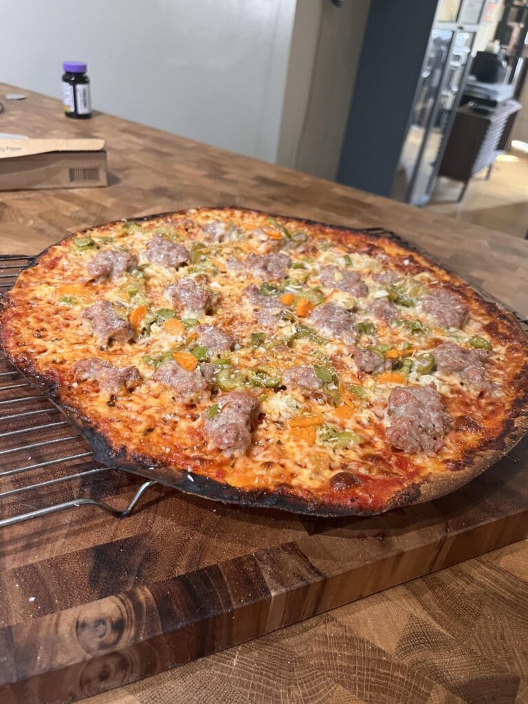 Finally made the Tavern Style Chicago pizza!!