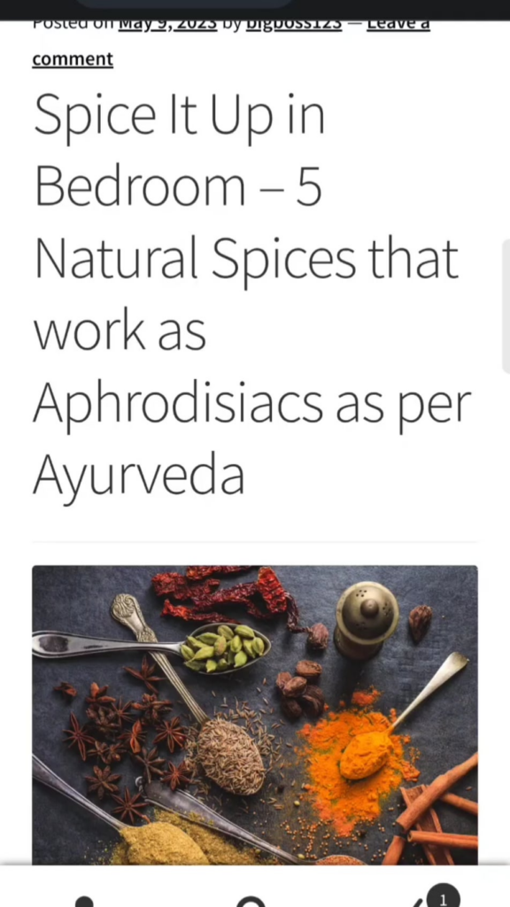 Spices can add a Zing to your Love life!! Here are 5 Spices that work as an Aphrodisiac.