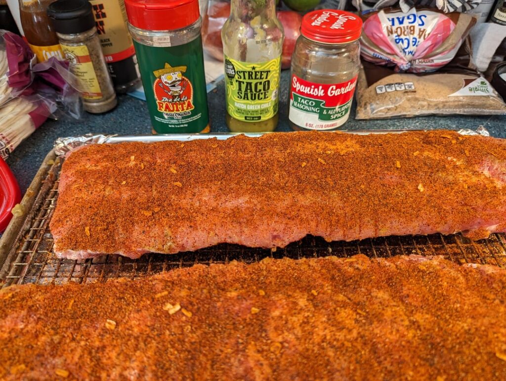 [Homemade] Baby back rib tacos