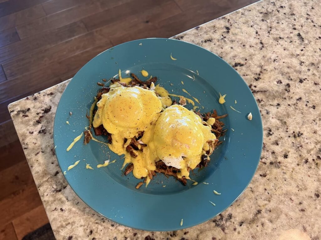 Pulled Pork Eggs Benedict Pulled Pork Eggs Benedict