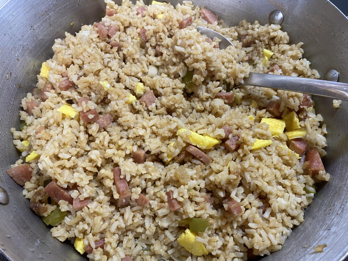 Spam fried rice