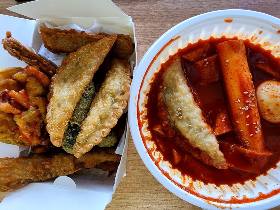 Garaetteokbokki and Fried stuff