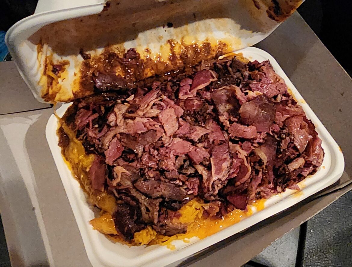 Pastrami Chili Cheese Fries @ Lucky Boy