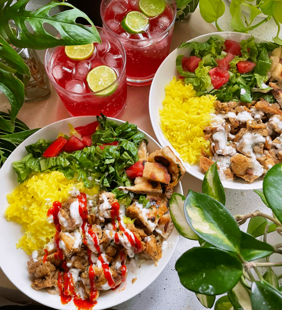 Kenji's Halal cart-style chicken w/ rice and white sauce