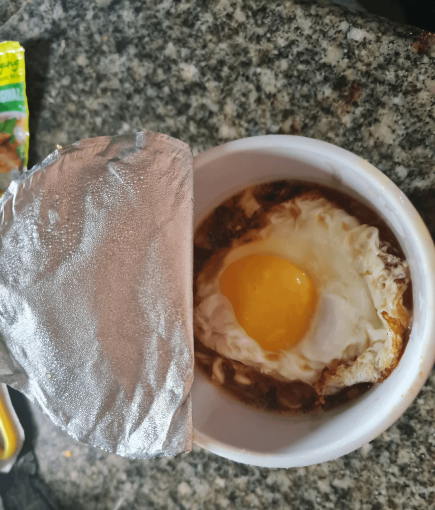 Instant noodles with a Sunny