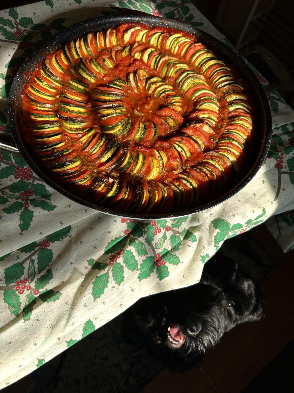 I made Ratatouille (or confit byaldi) [OC]