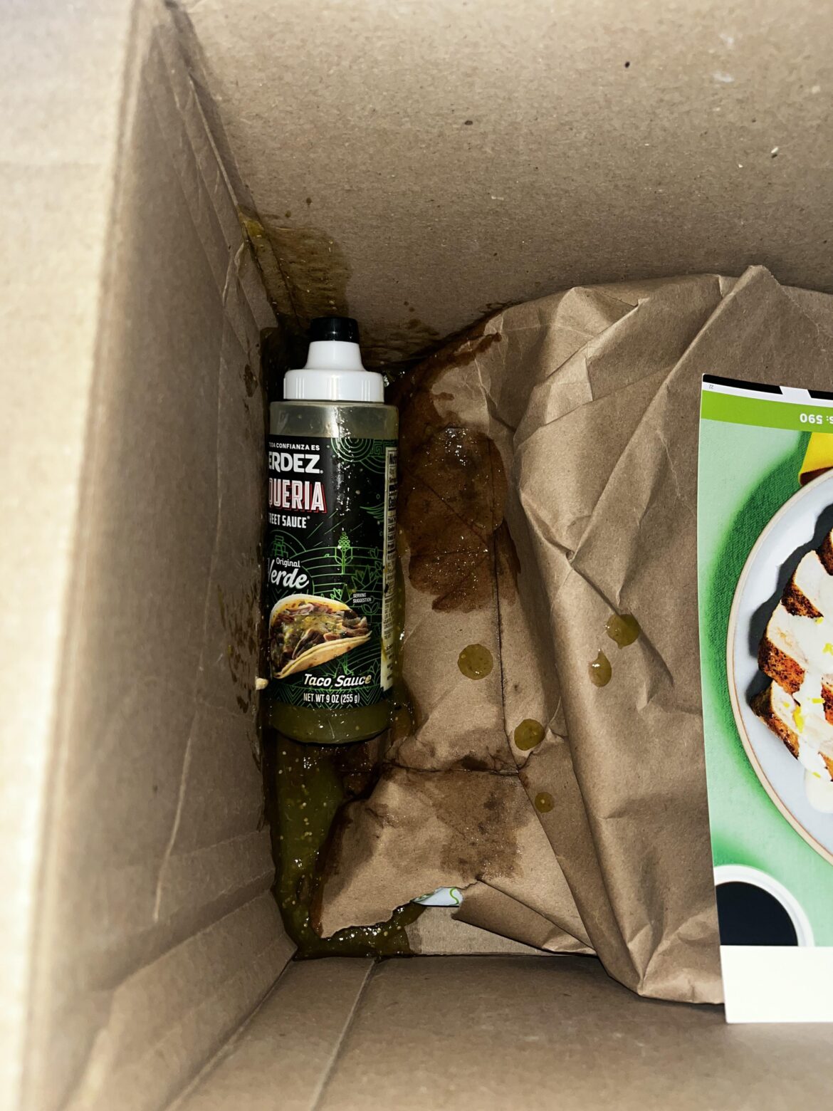 Salsa exploded but can’t report it