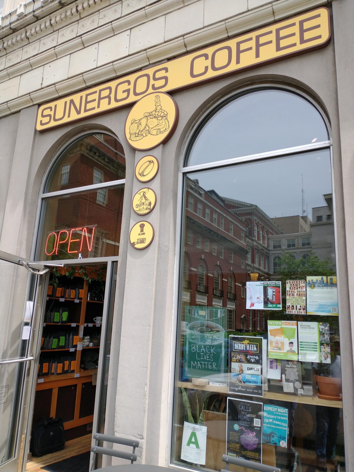 I finally got to go to sunergos coffee today.