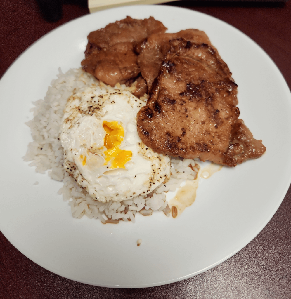How can I made my red Pork (Tocino) more red? Tocino with rice and fried egg.