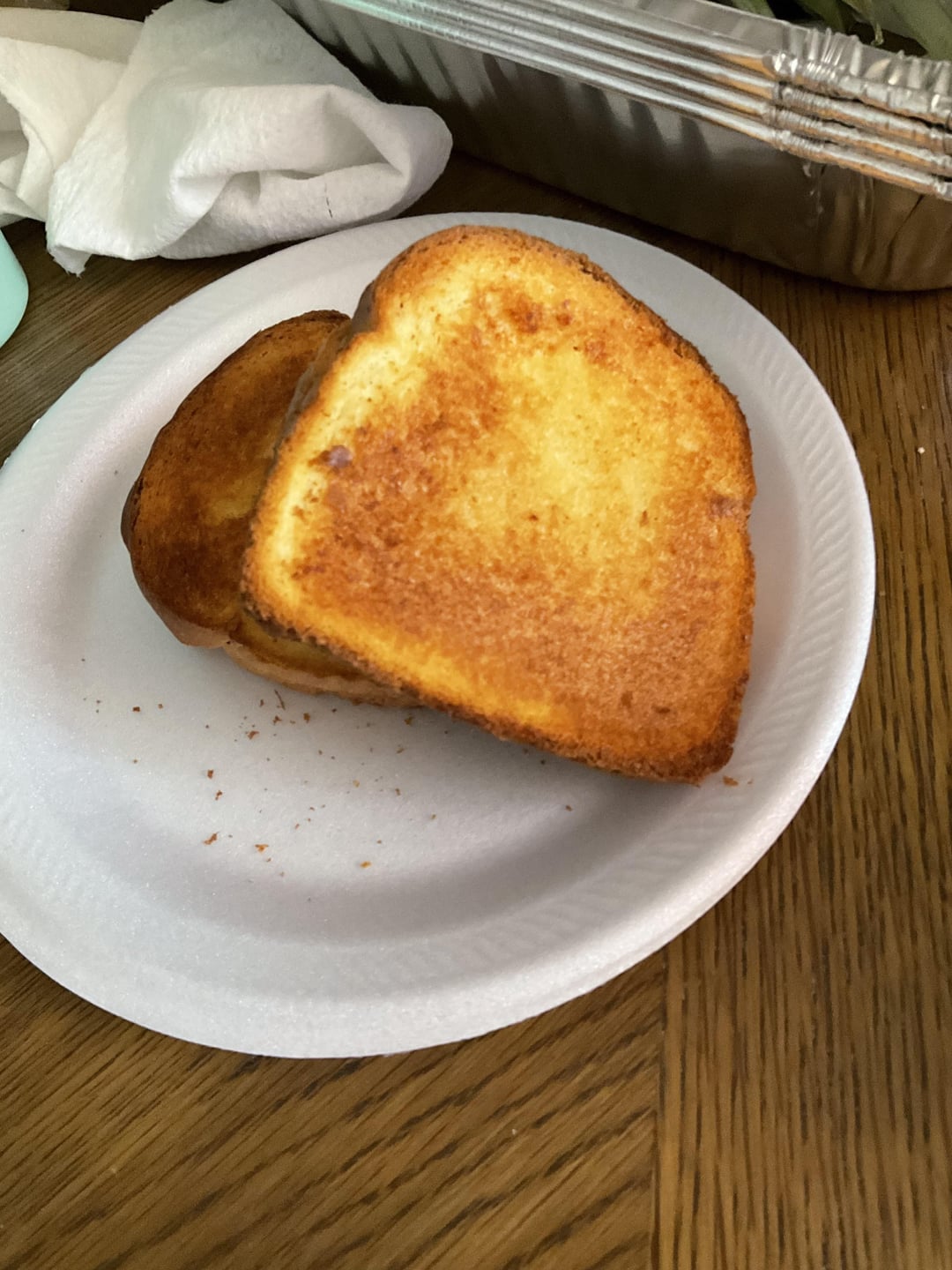 Air fried grilled cheese Dining and Cooking