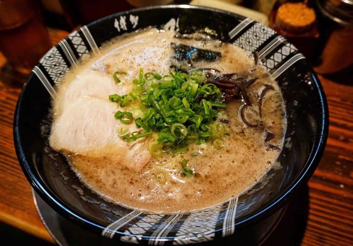 Tonkotsu Ramen from Hakata Issou in Fukuoka. When will I have you again?