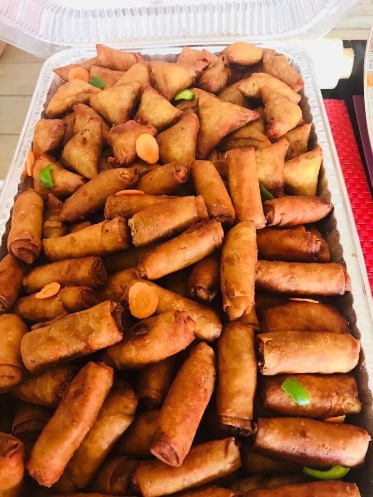 Spring Rolls and Samosas ~ Tesano, Ghana