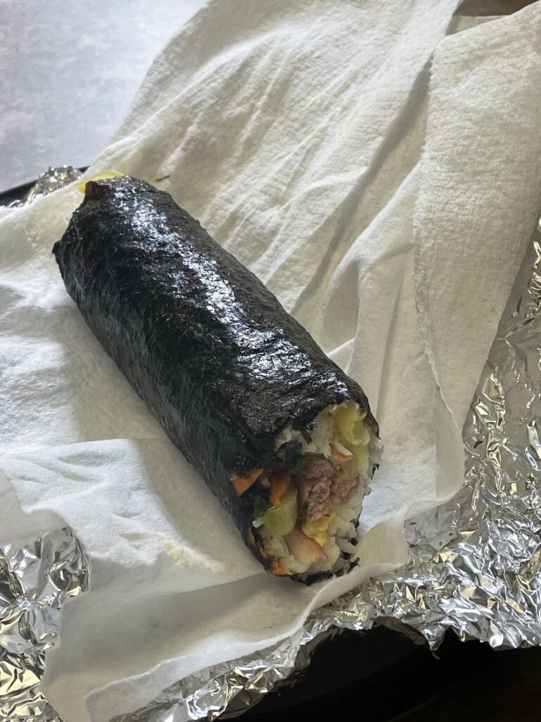 Gimbap Burrito