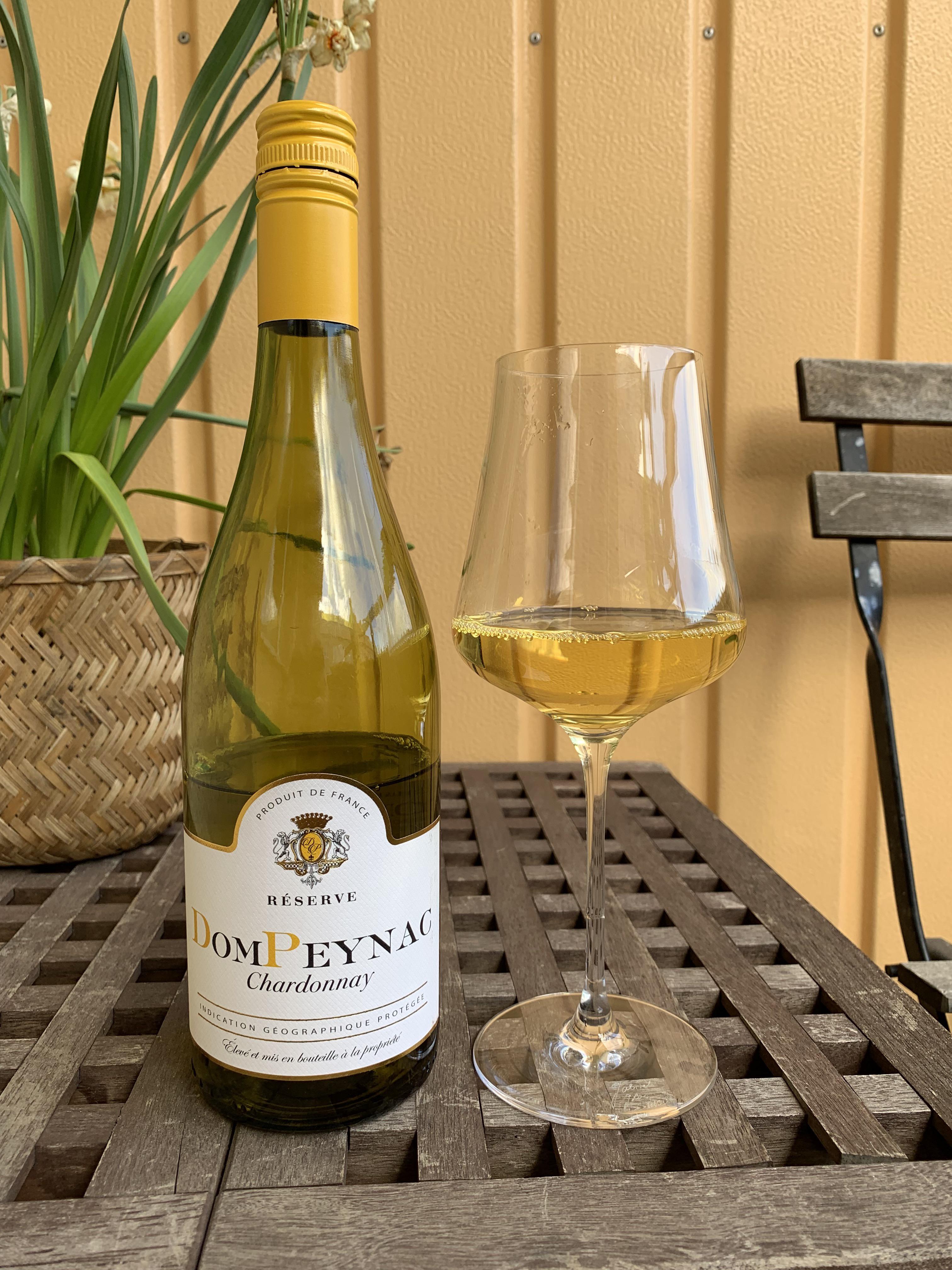 Dom Peynac chardonnay Dining and Cooking