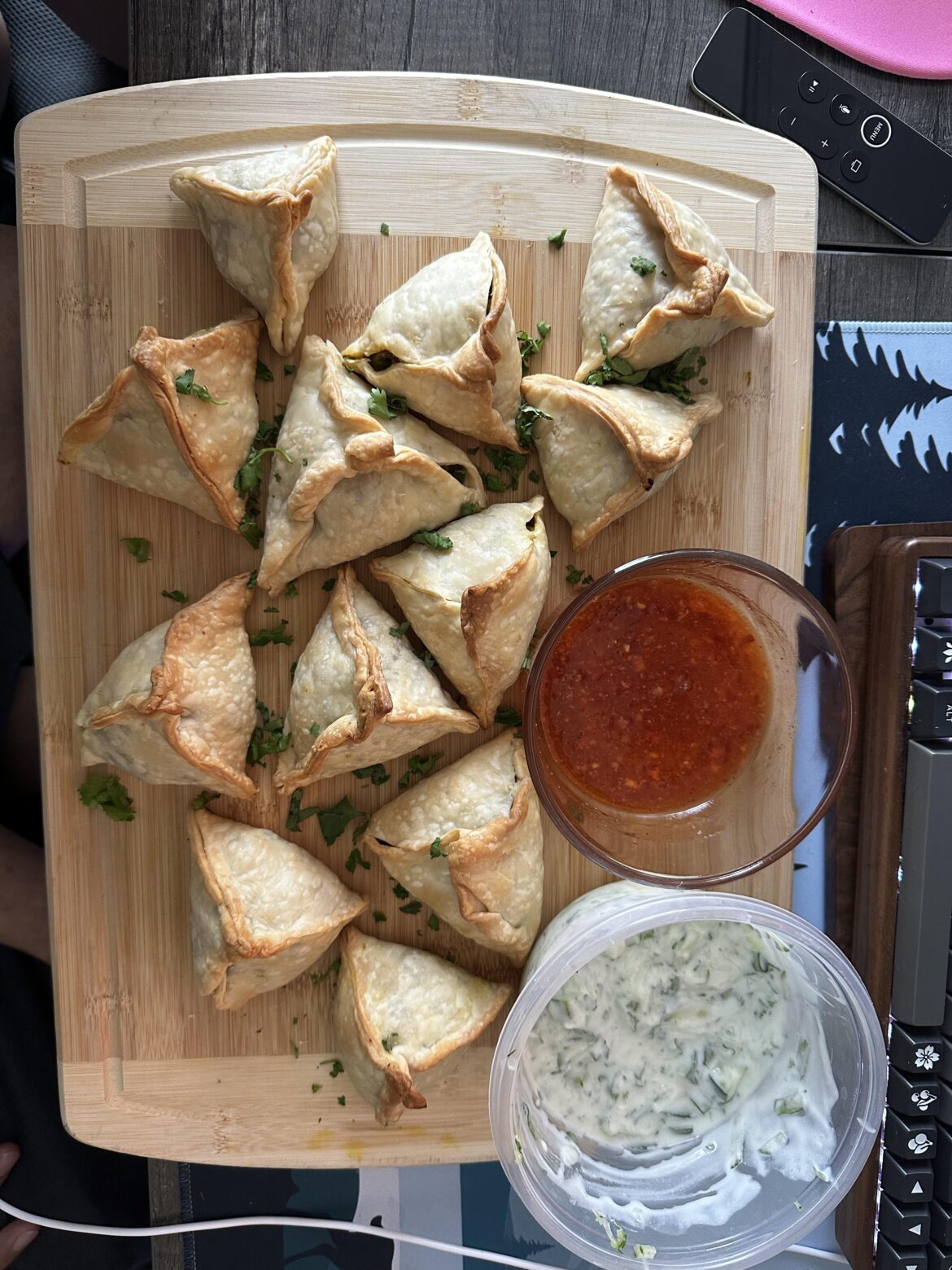 Veggie Samosas! 🤤