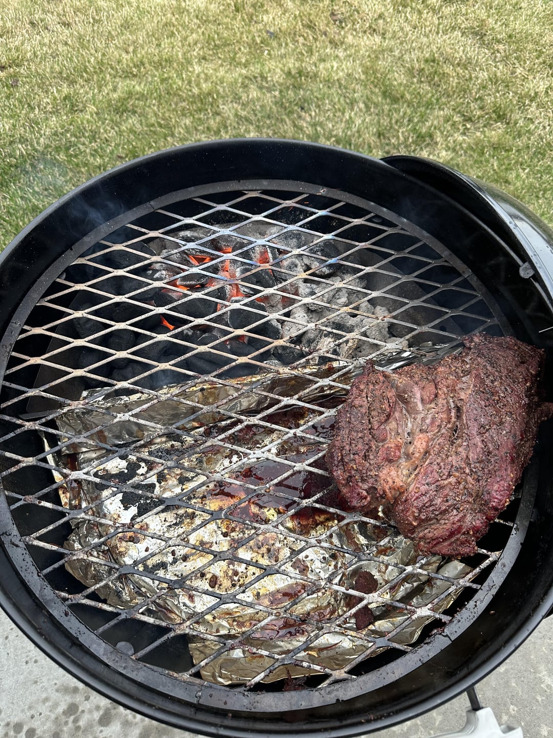 Long time Griller, First time Smoker! er Kettle & SNS Kettle