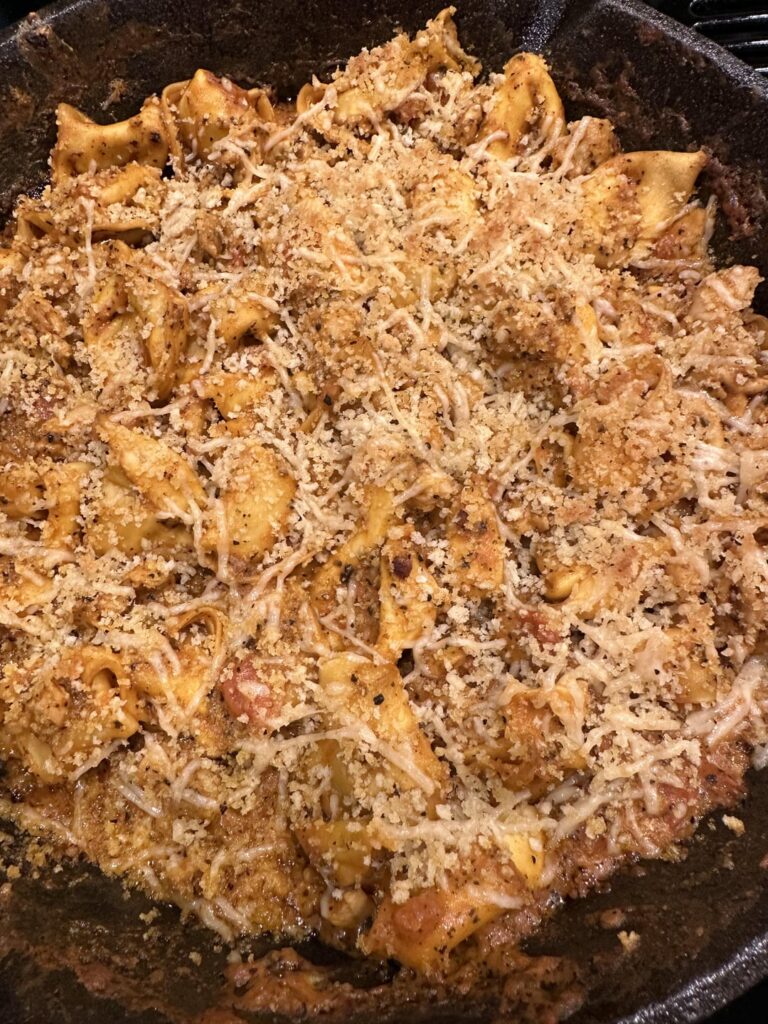 One- Pan Trattoria Tortellini Bake