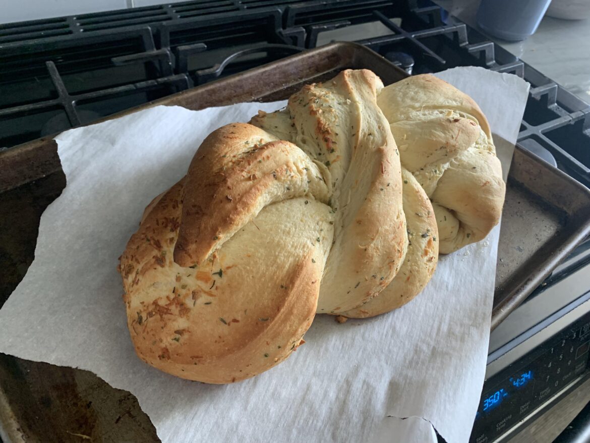 Braided Garlic Bread!