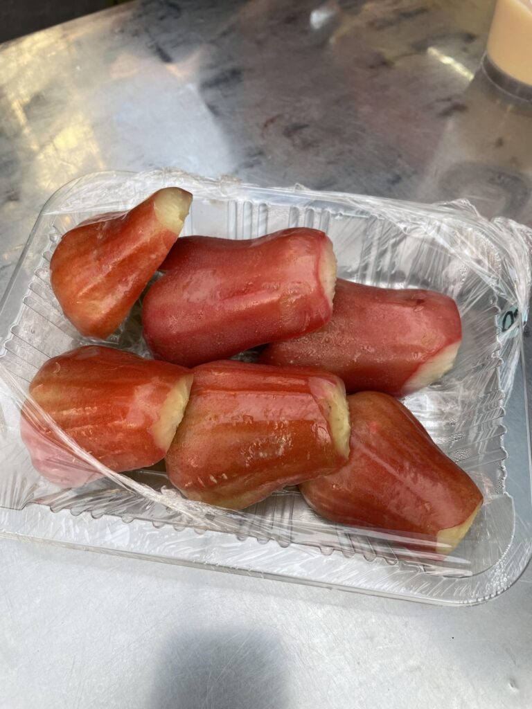 Various street fruits in Southeast Asia