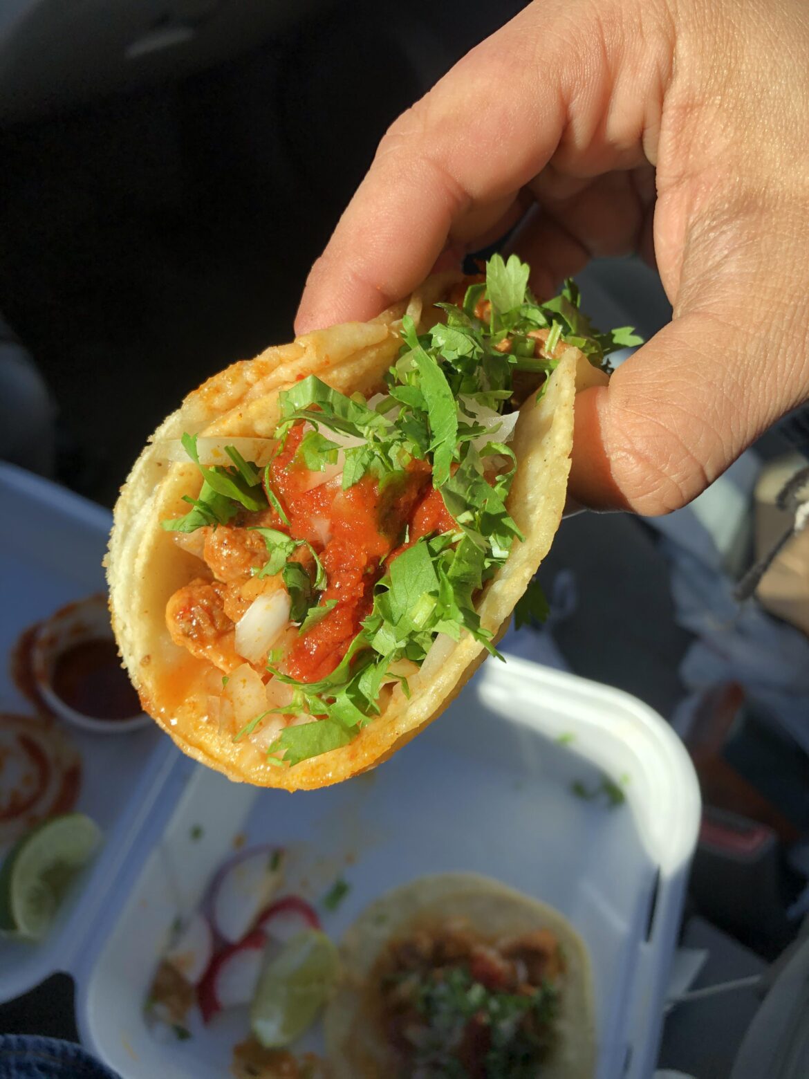 Al Pastor Taco’s from my favorite food truck in Fort Collins, CO