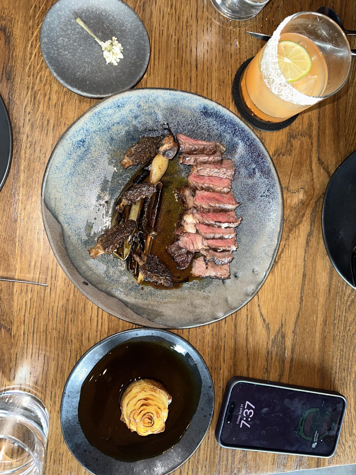 Highly recommend the chefs tasting menu at Hestia