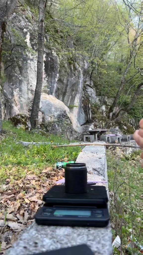 My outdoor AeroPress experience