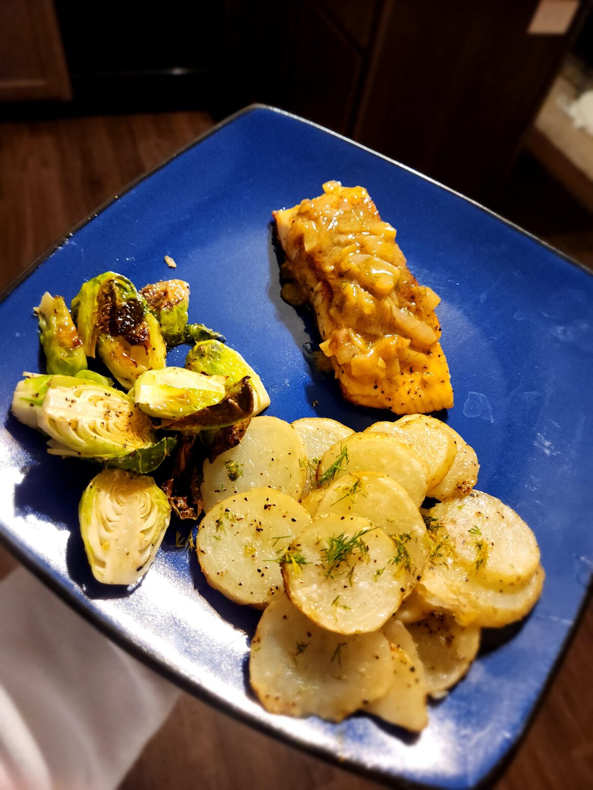 Honey Dijon Dill Trout