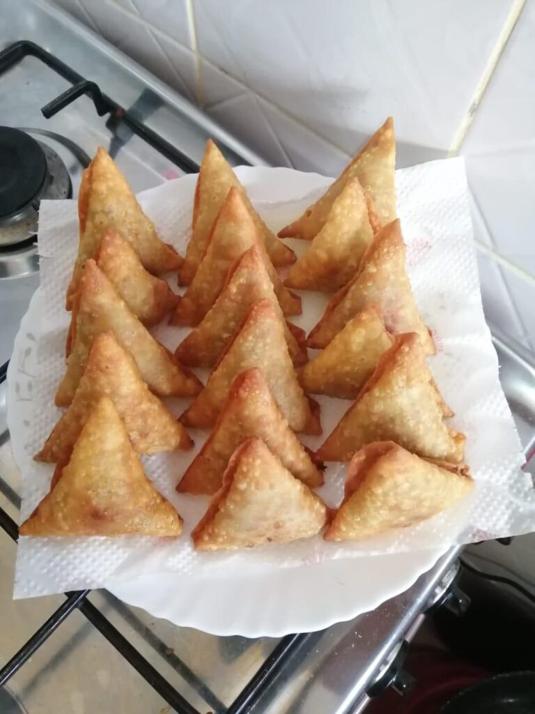 To accompany the Ghana samosa