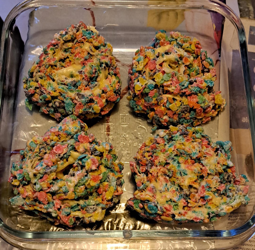 I Made Fruity Pebbles Pinwheels With Buttercream Frosting Dining and