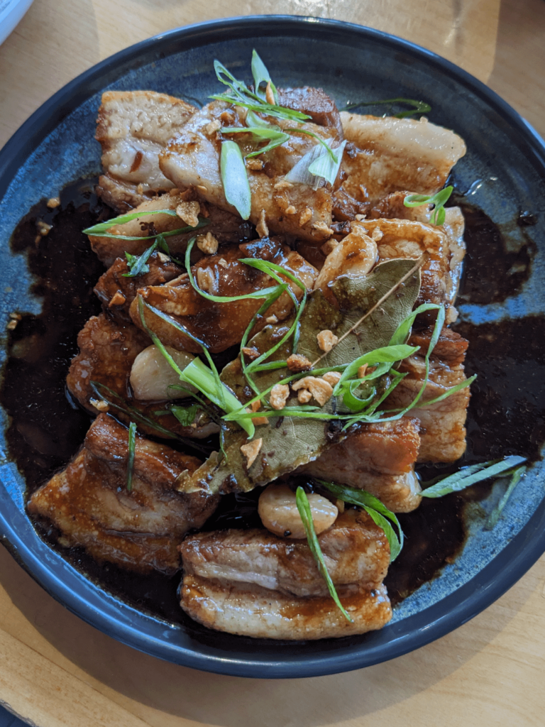 Pork belly adobo from Spoon & Pork