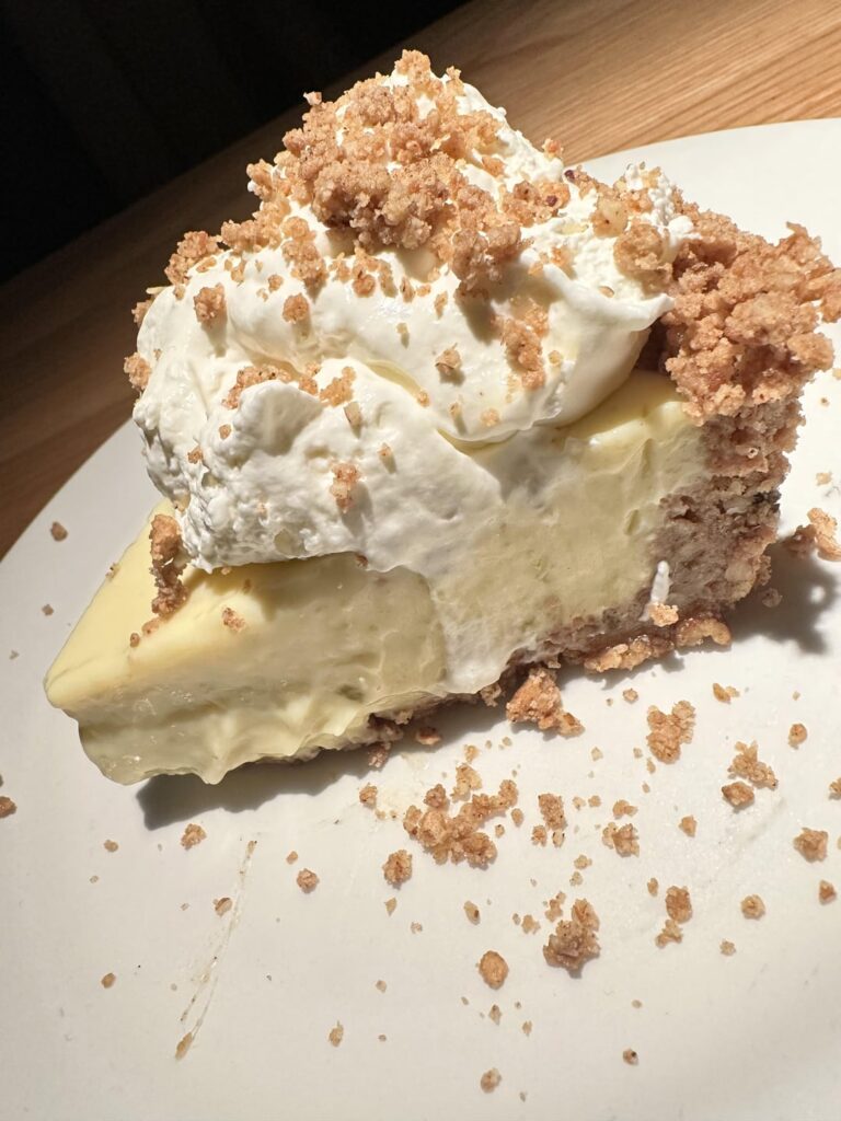 Key lime pie, Bartlett’s