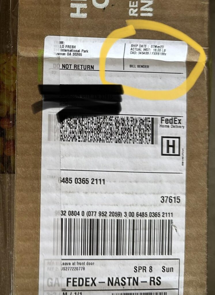 Box arrived over a month late Box arrived over a month late