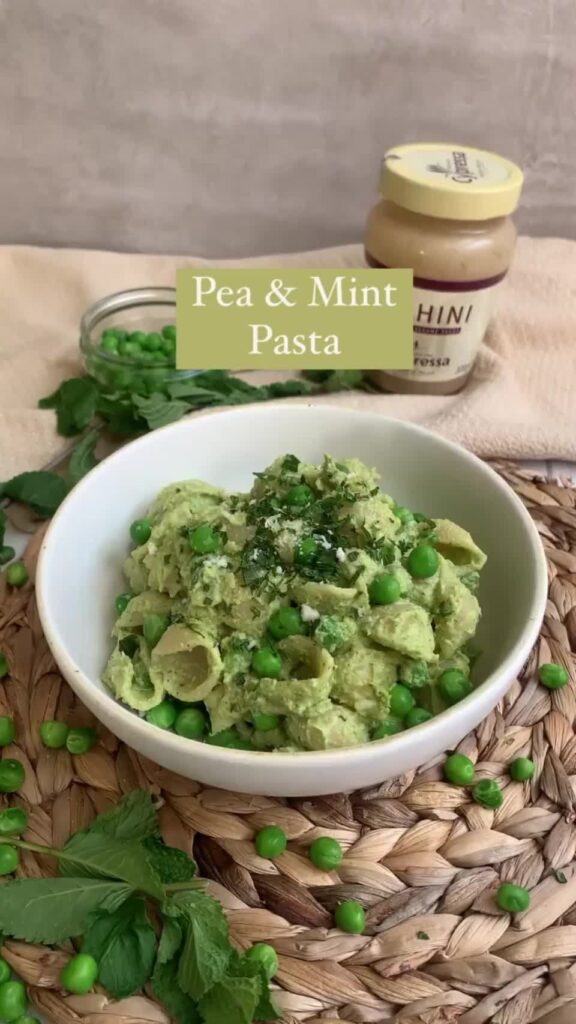 Creamy Pea & Mint Pasta
