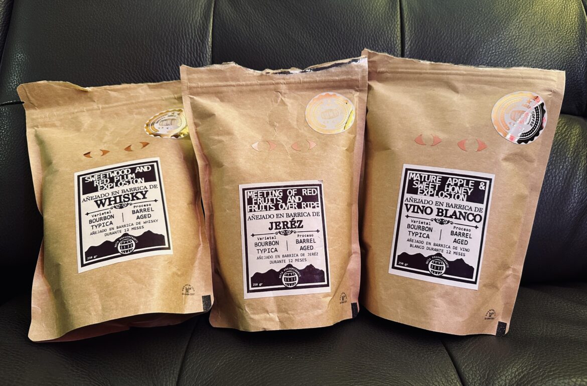 Just found out about aged coffee, let's see how these taste :)