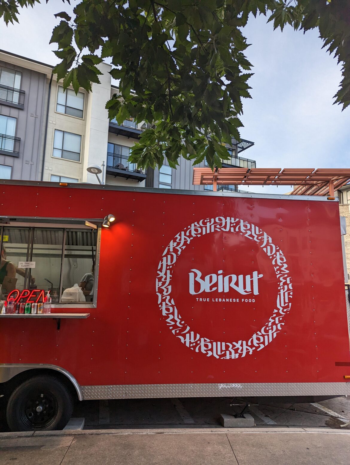 Tried from this Lebanese food truck for the first time. So good.