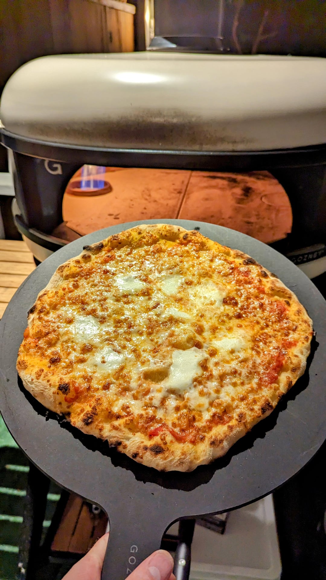 I don't make many cheese pizza's. This one came out spectacular, imo