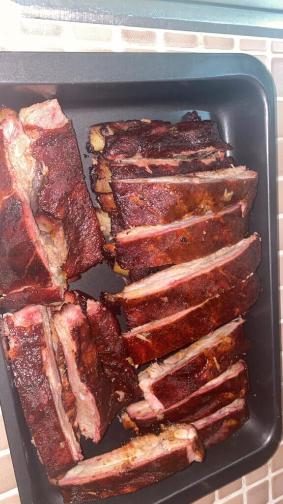 First 2 racks done today on the new Pit Boss 850. So stoked about how these came out