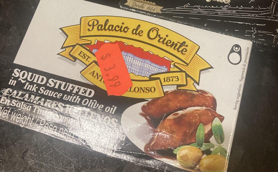 Has anyone had this tin? palacio de oriente stuffed squid. Picked it up tonight at a local liquor store. Curious what I am in store for. Haven’t seen any reviews/pics online