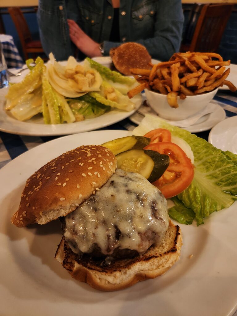The Basic Burger from Allen's on Danforth - Dining and Cooking