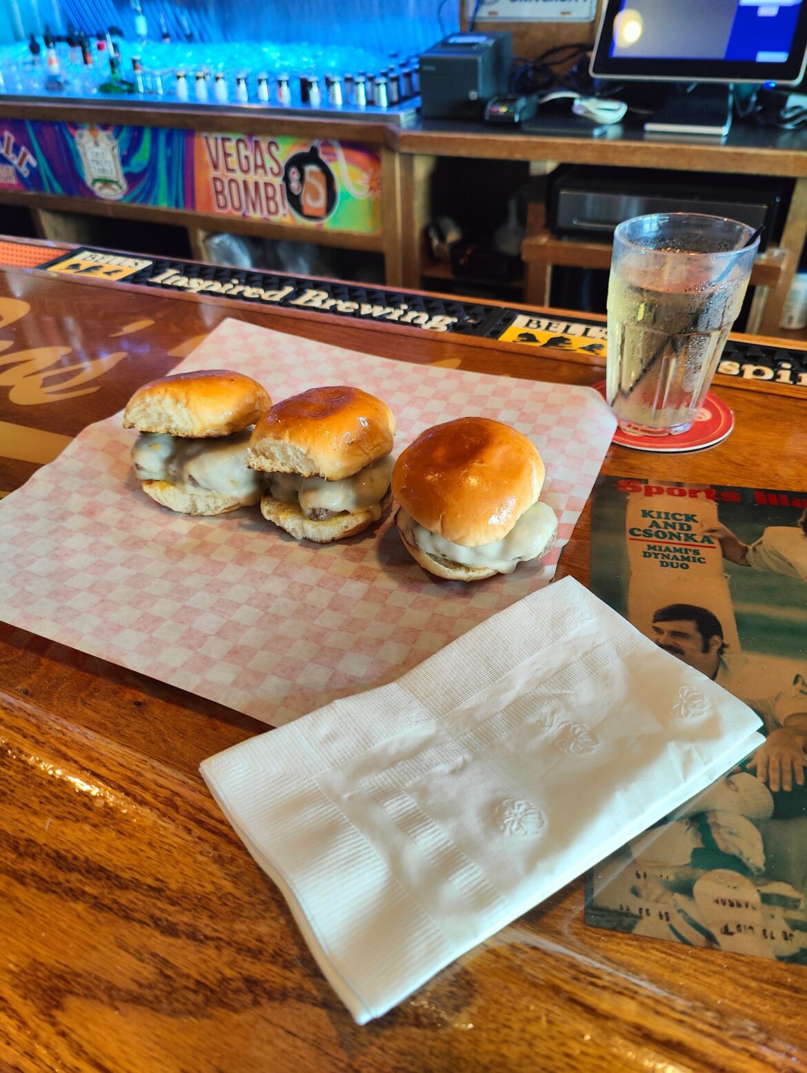 It's sliders, but......