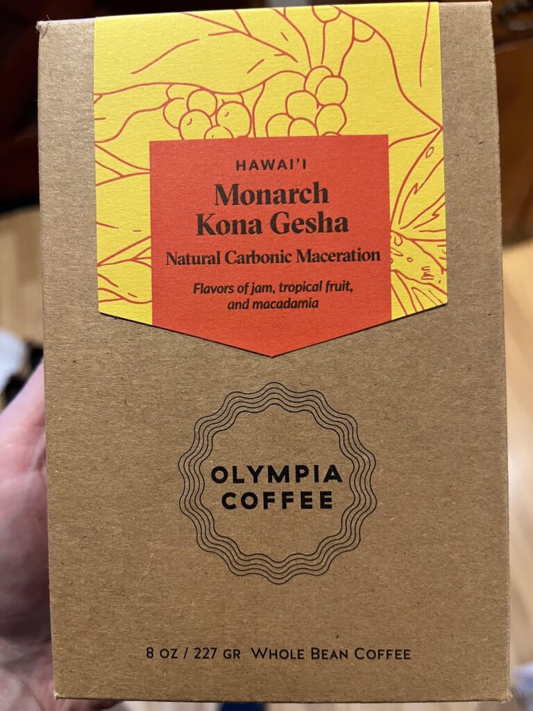 I finally found good Hawaiian coffee