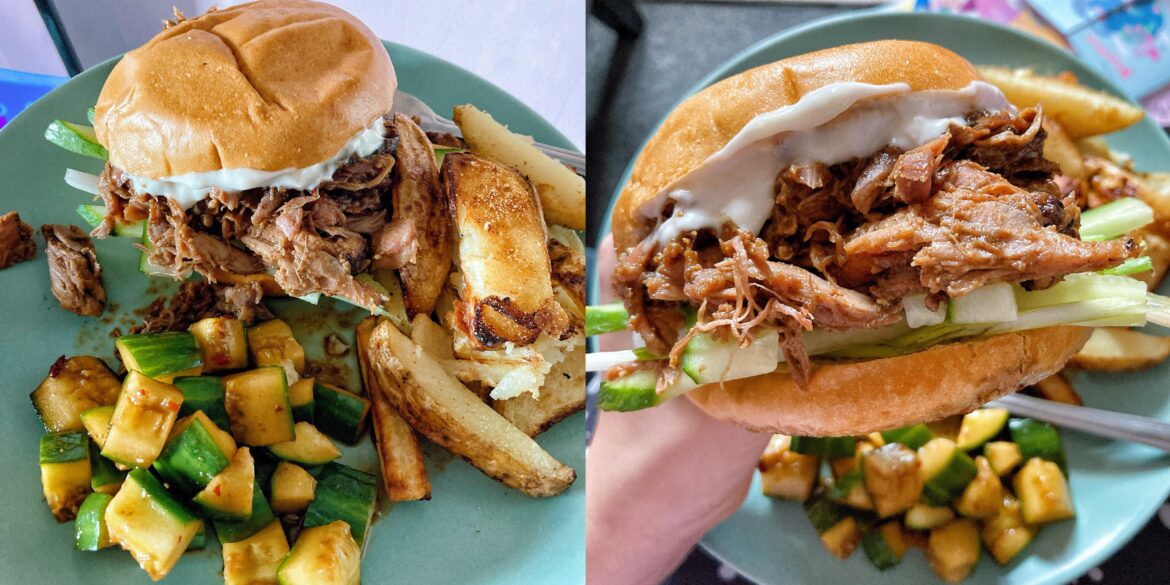 The Lucky Duck Burger