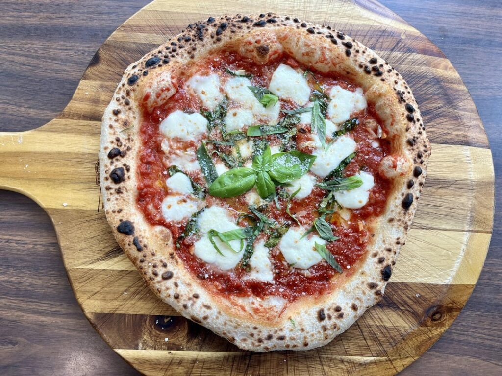 Margherita pizza