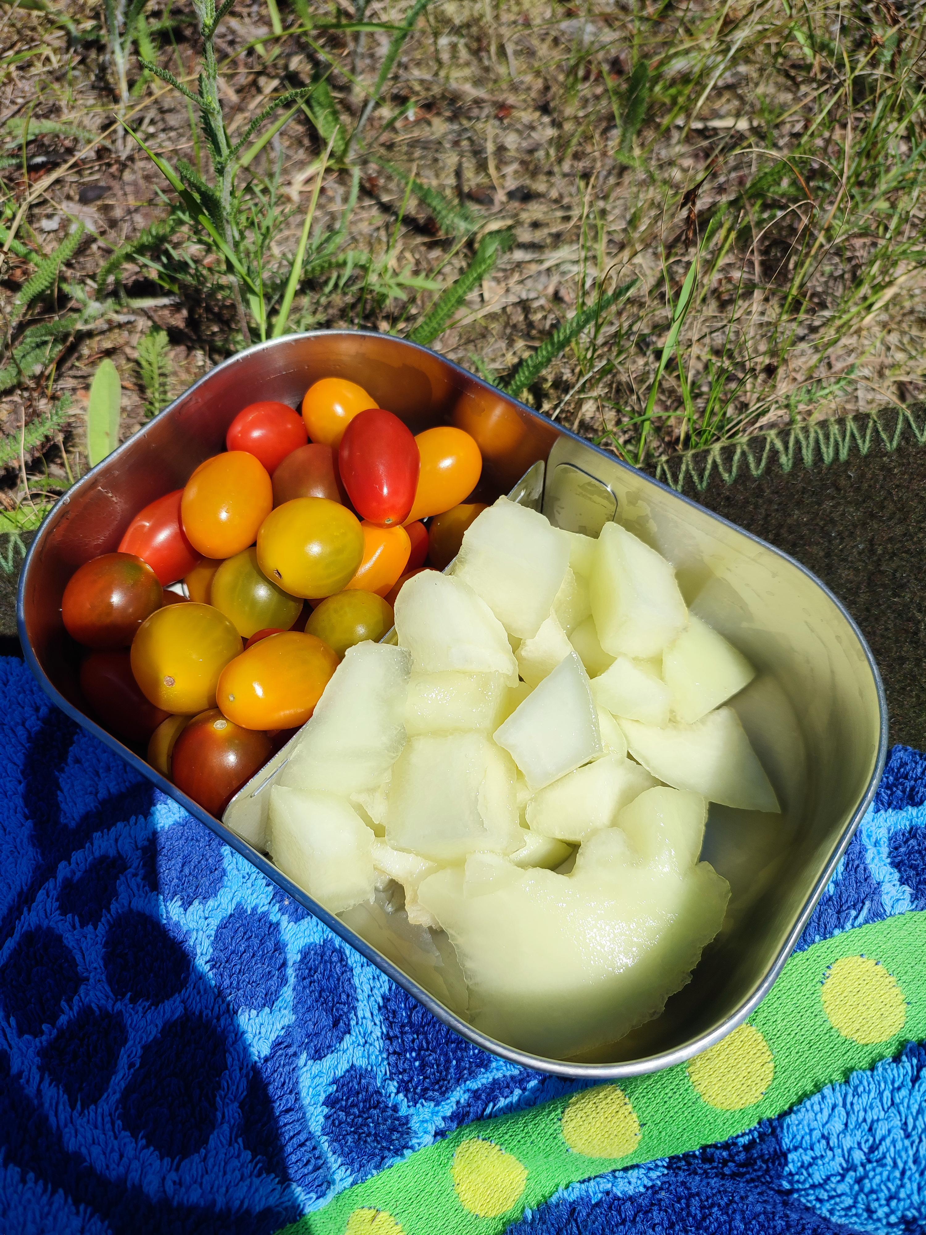 Tomatoes and melon Dining and Cooking